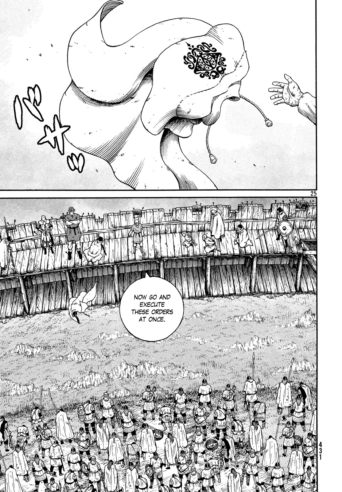 Vinland Saga manga, chapter 159, page 25 of 29
