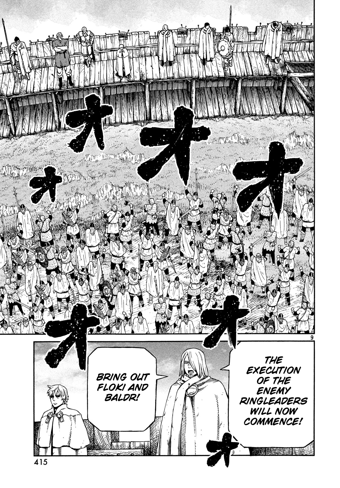 Vinland Saga manga, chapter 159, page 9 of 29