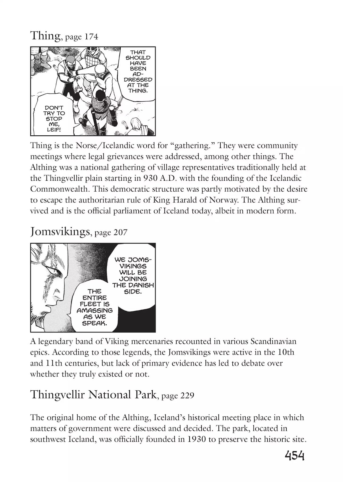 Vinland Saga Chapter 16.6 page 4 - Vol.1 Translation Notes