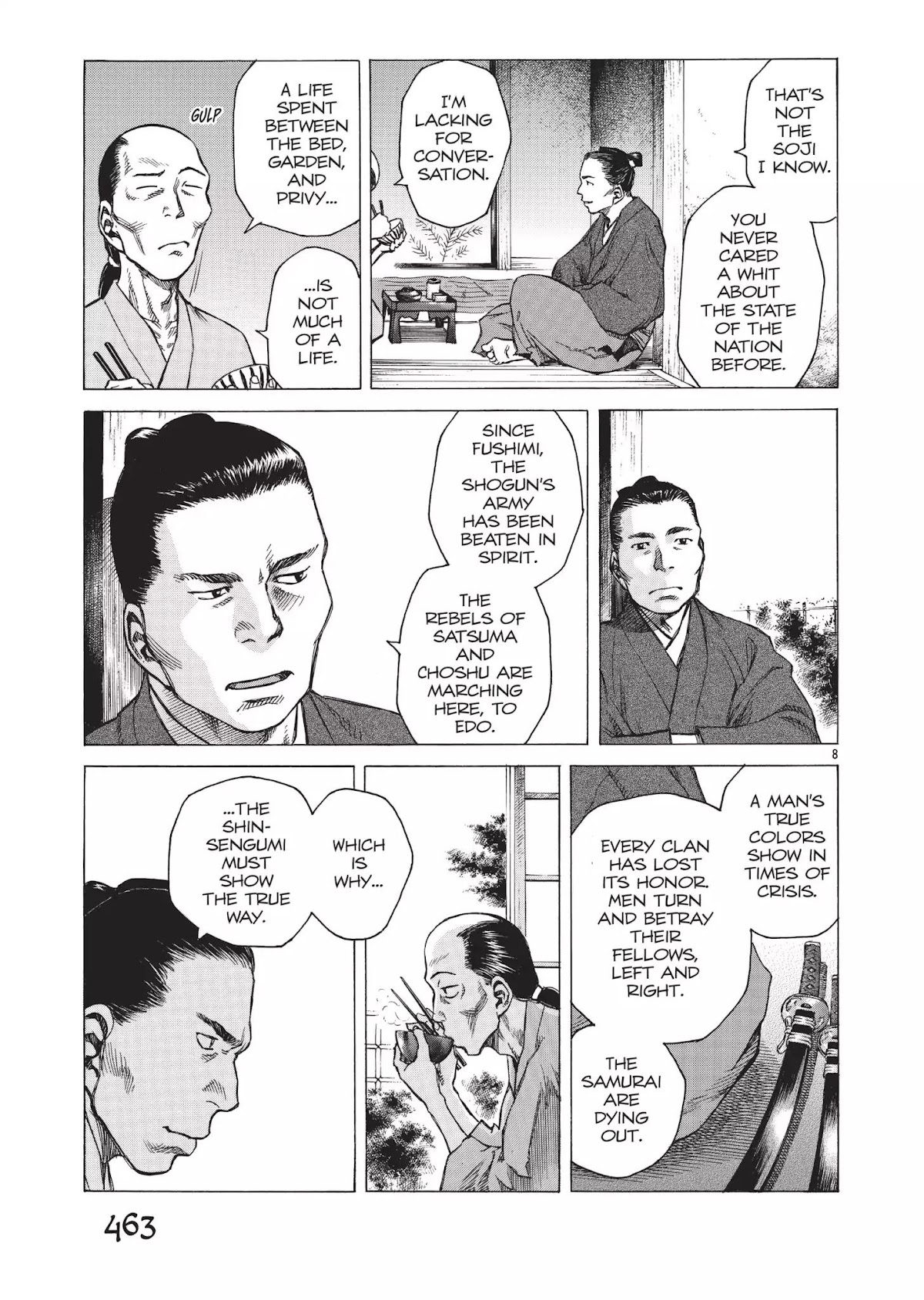 Vinland Saga Chapter 16.7 page 9 - Vol.1 Bonus Story: For Our Farewell is Near, Part 1