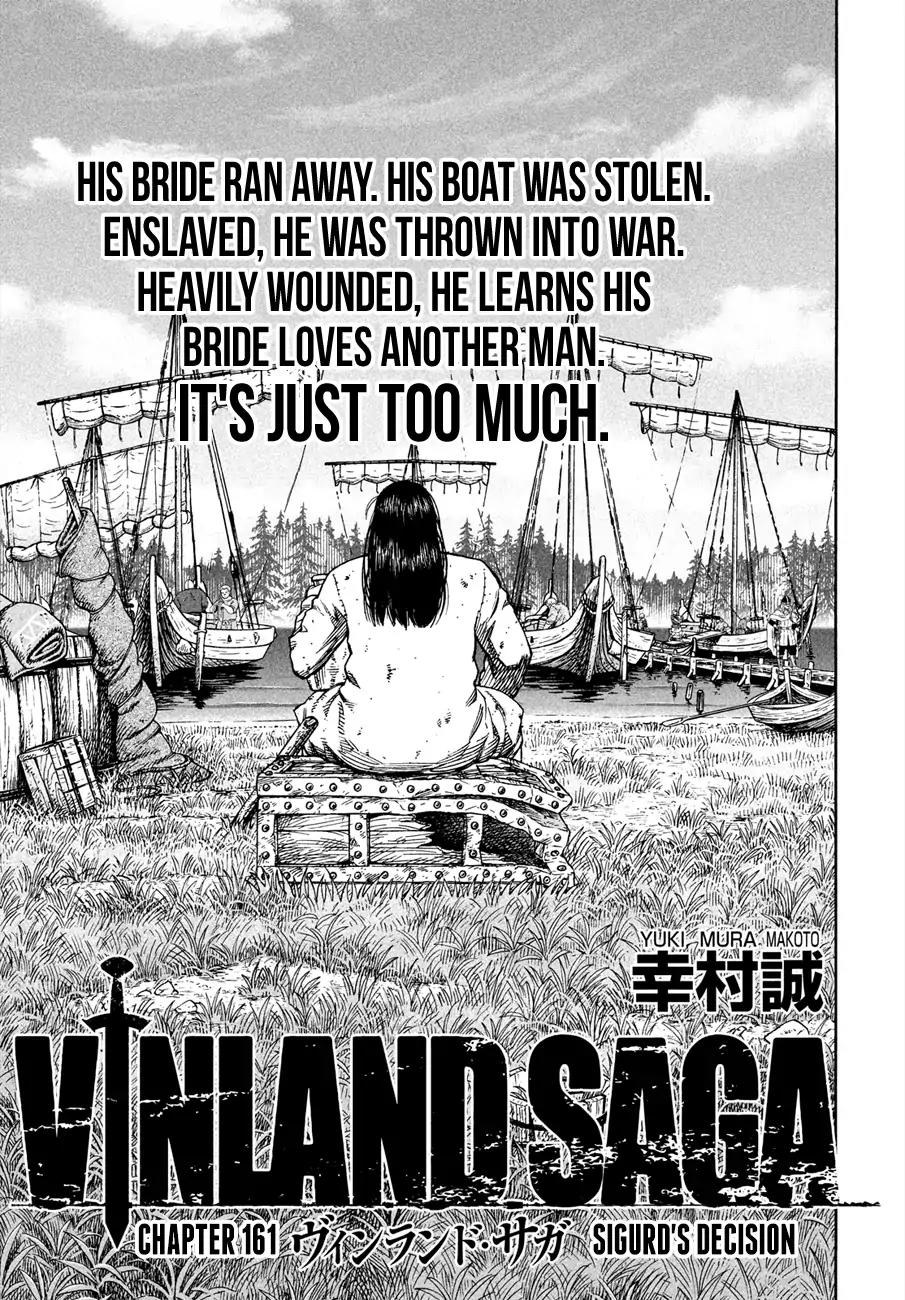 Vinland Saga Chapter 161 page 1 - Chapter 161: Sigurd's decision