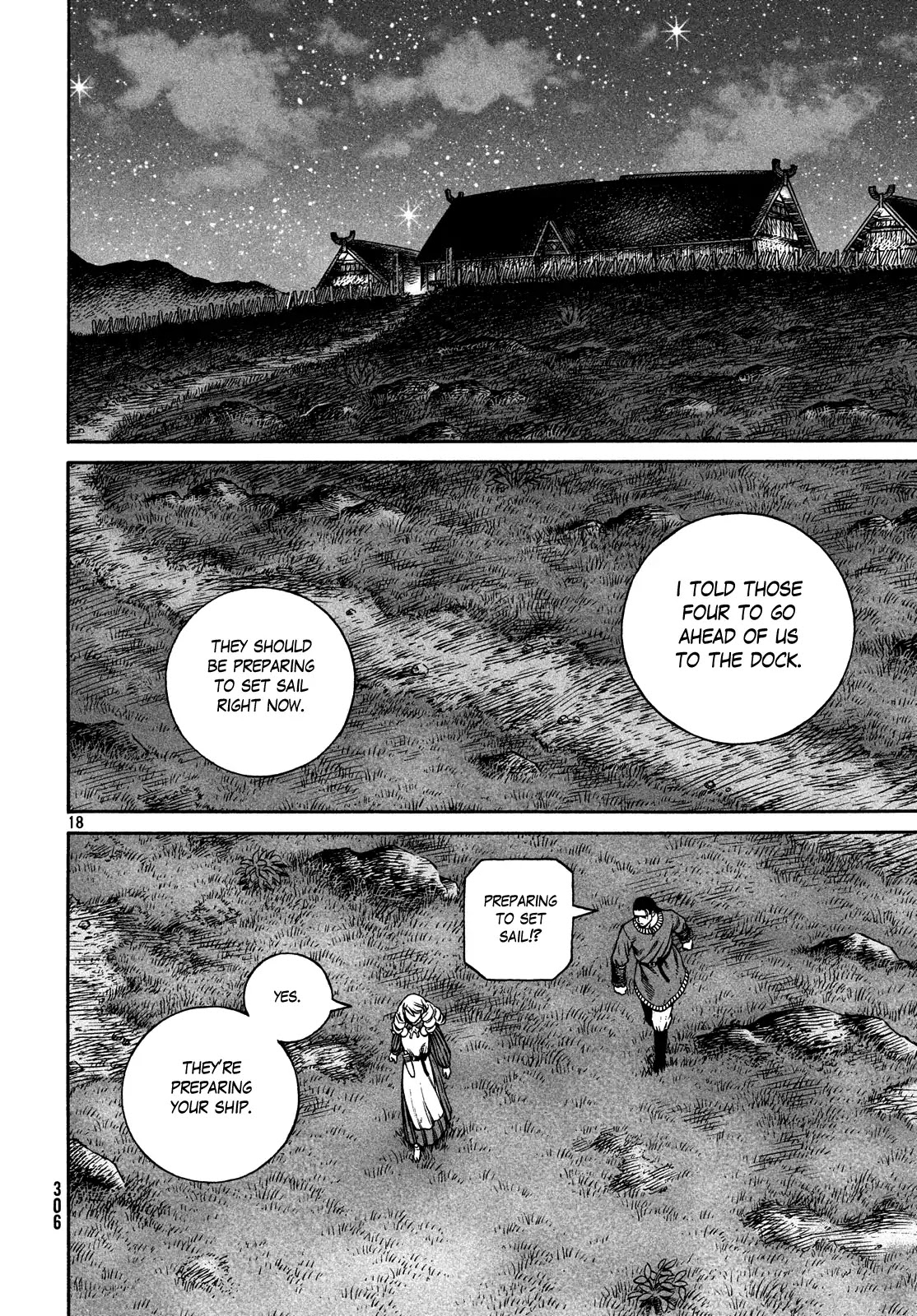 Vinland Saga Chapter 163 page 18 - Chapter 163: Sig and Hatt