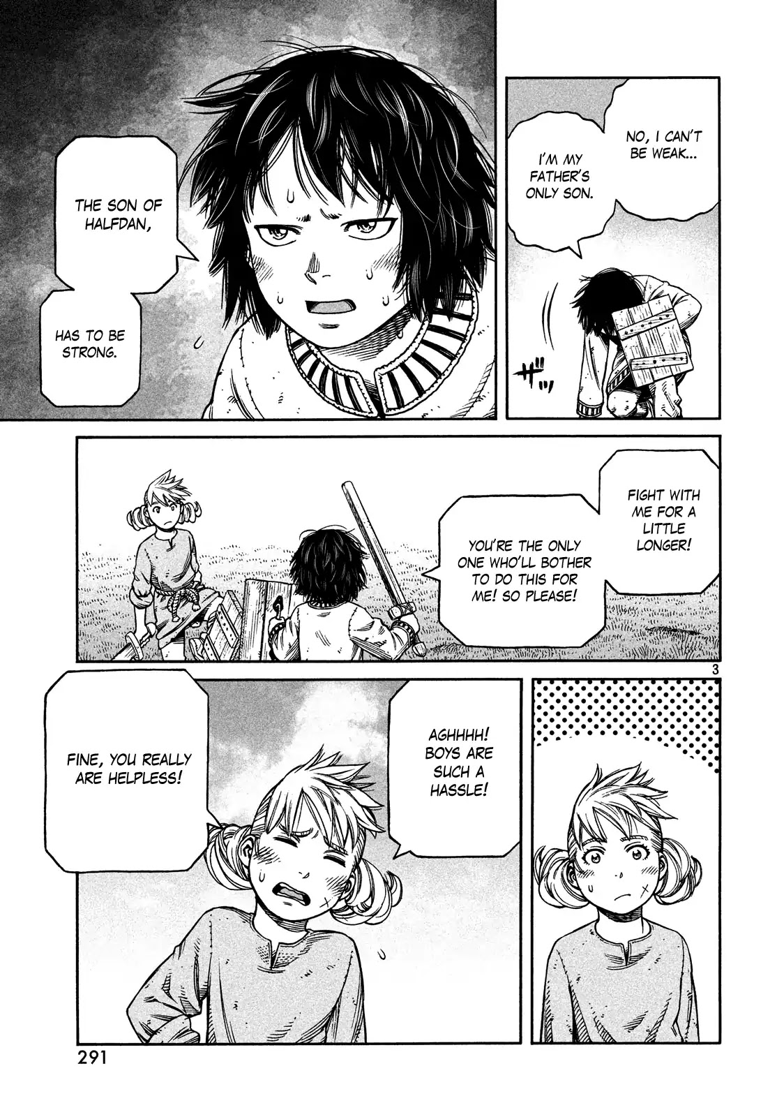 Vinland Saga Chapter 163 page 3 - Chapter 163: Sig and Hatt