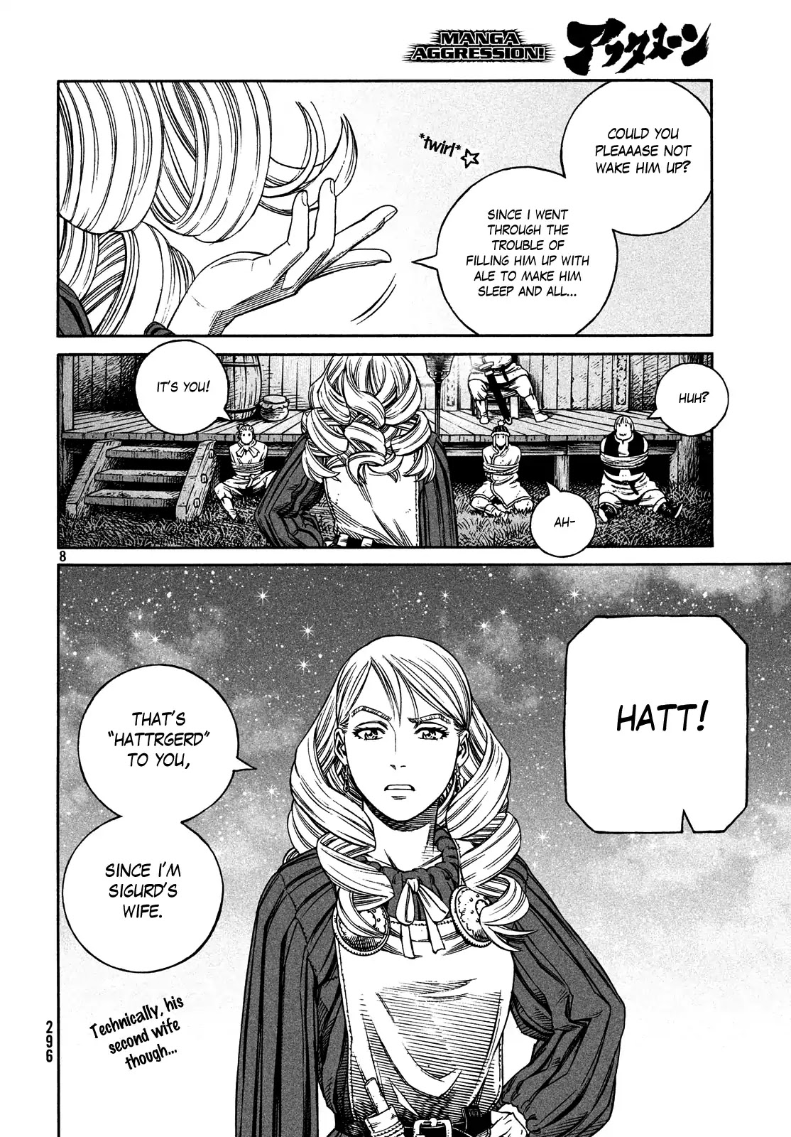 Vinland Saga Chapter 163 page 8 - Chapter 163: Sig and Hatt