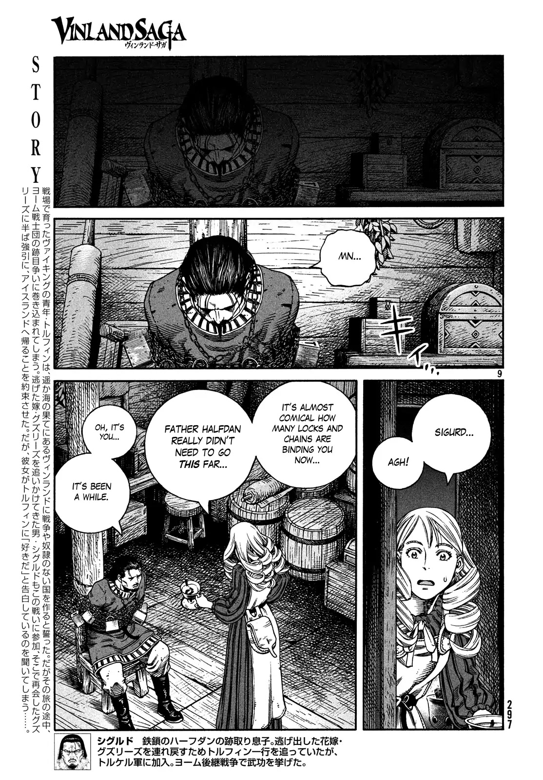 Vinland Saga Chapter 163 page 9 - Chapter 163: Sig and Hatt