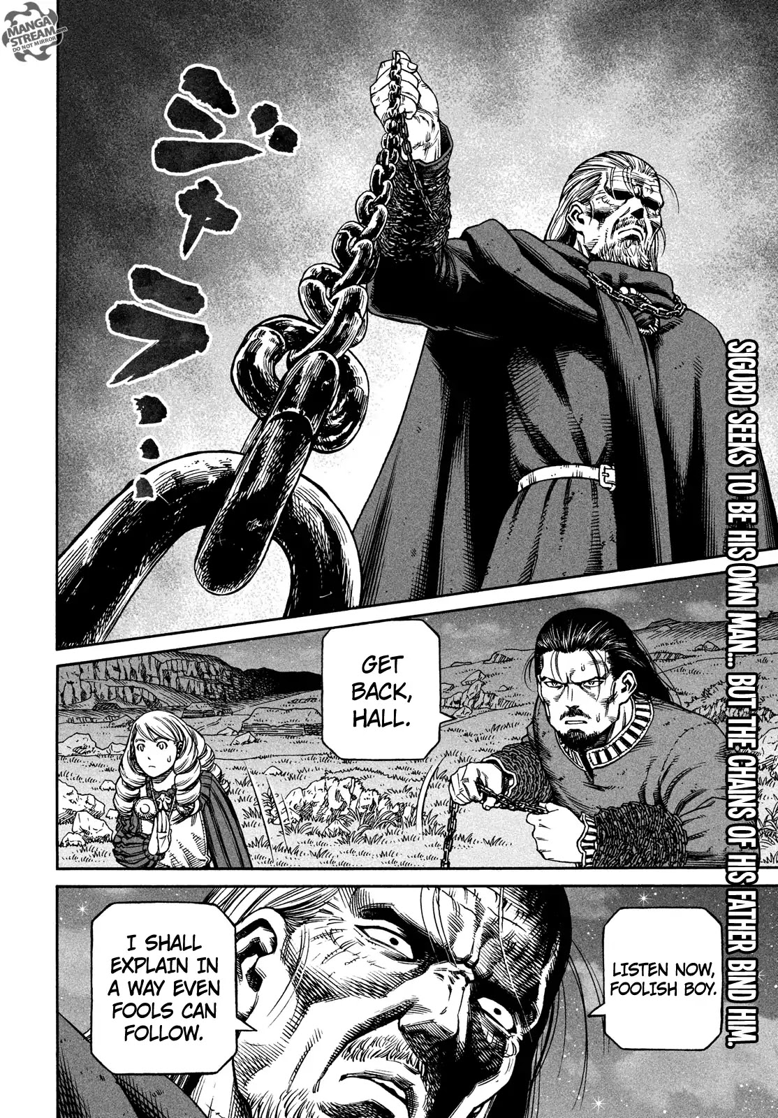 Vinland Saga Chapter 164 page 3 - Chapter 164: Sigurd Defiant
