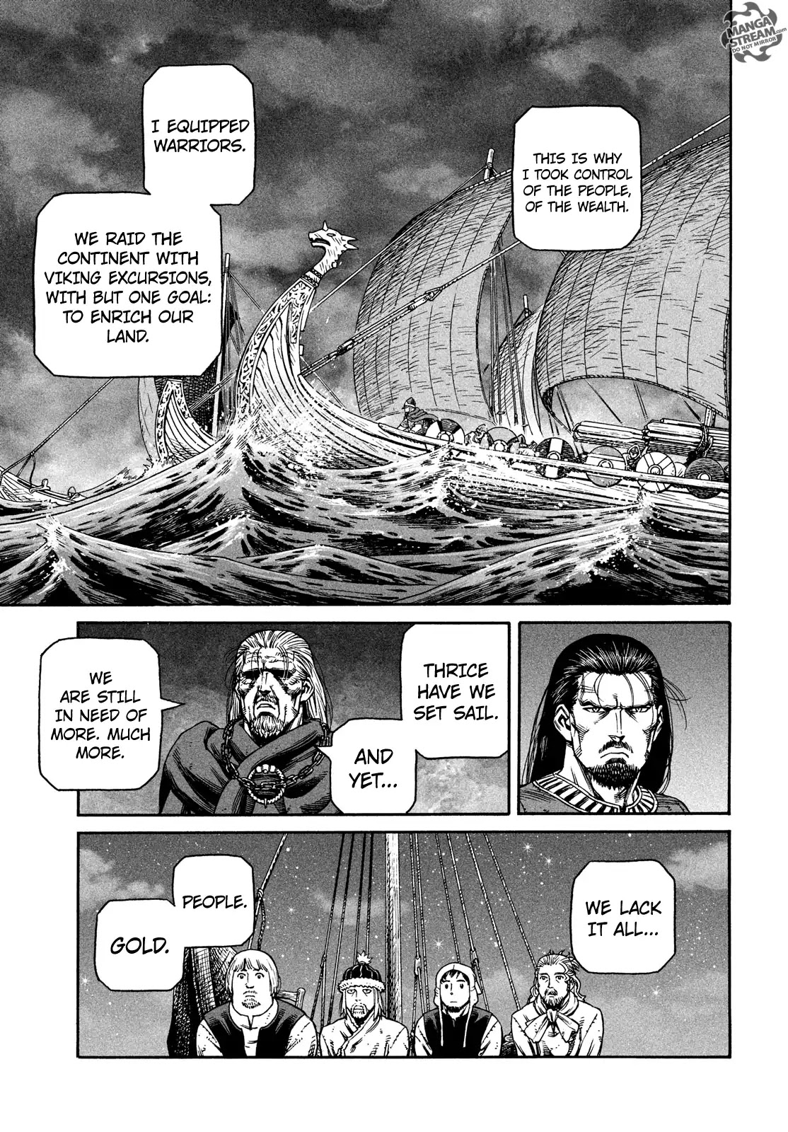 Vinland Saga Chapter 164 page 6 - Chapter 164: Sigurd Defiant