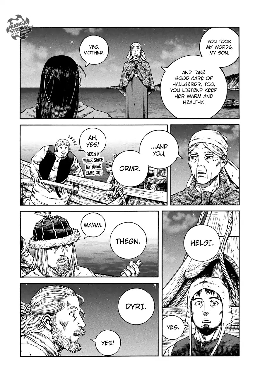 Vinland Saga Chapter 165 page 3 - Chapter 165: The Parting of Sigurd