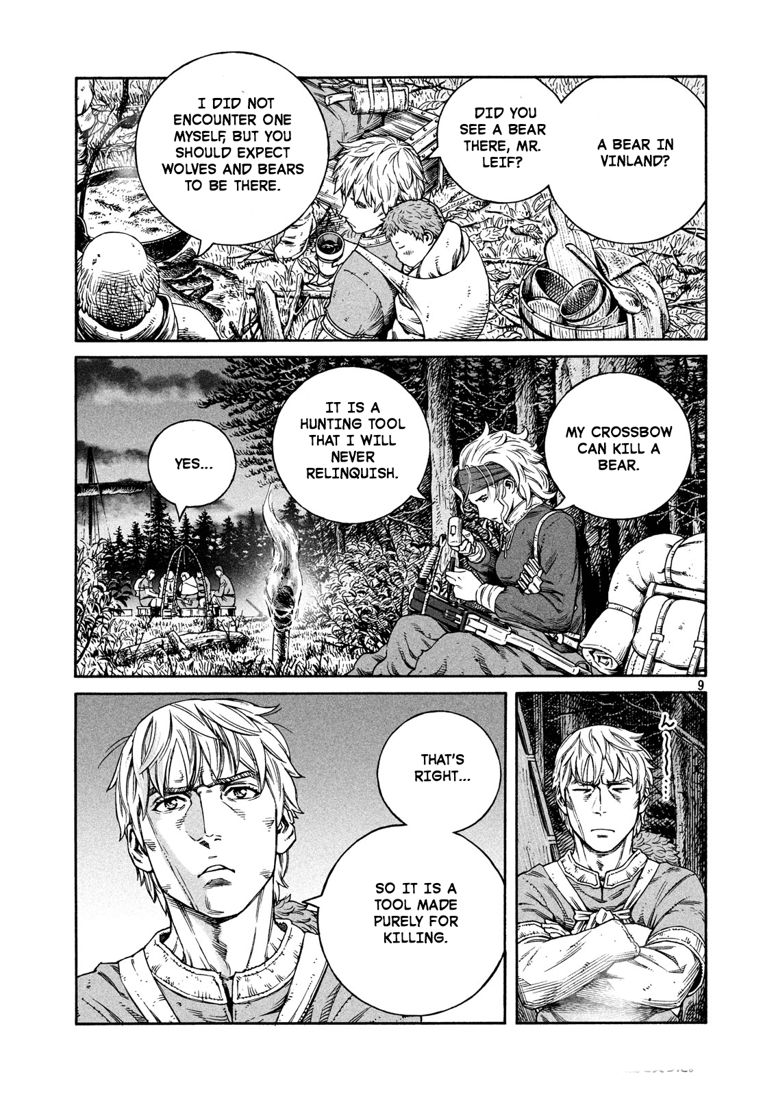 Vinland Saga Chapter 168 page 11 - Chapter 168: Sailing West Part 2