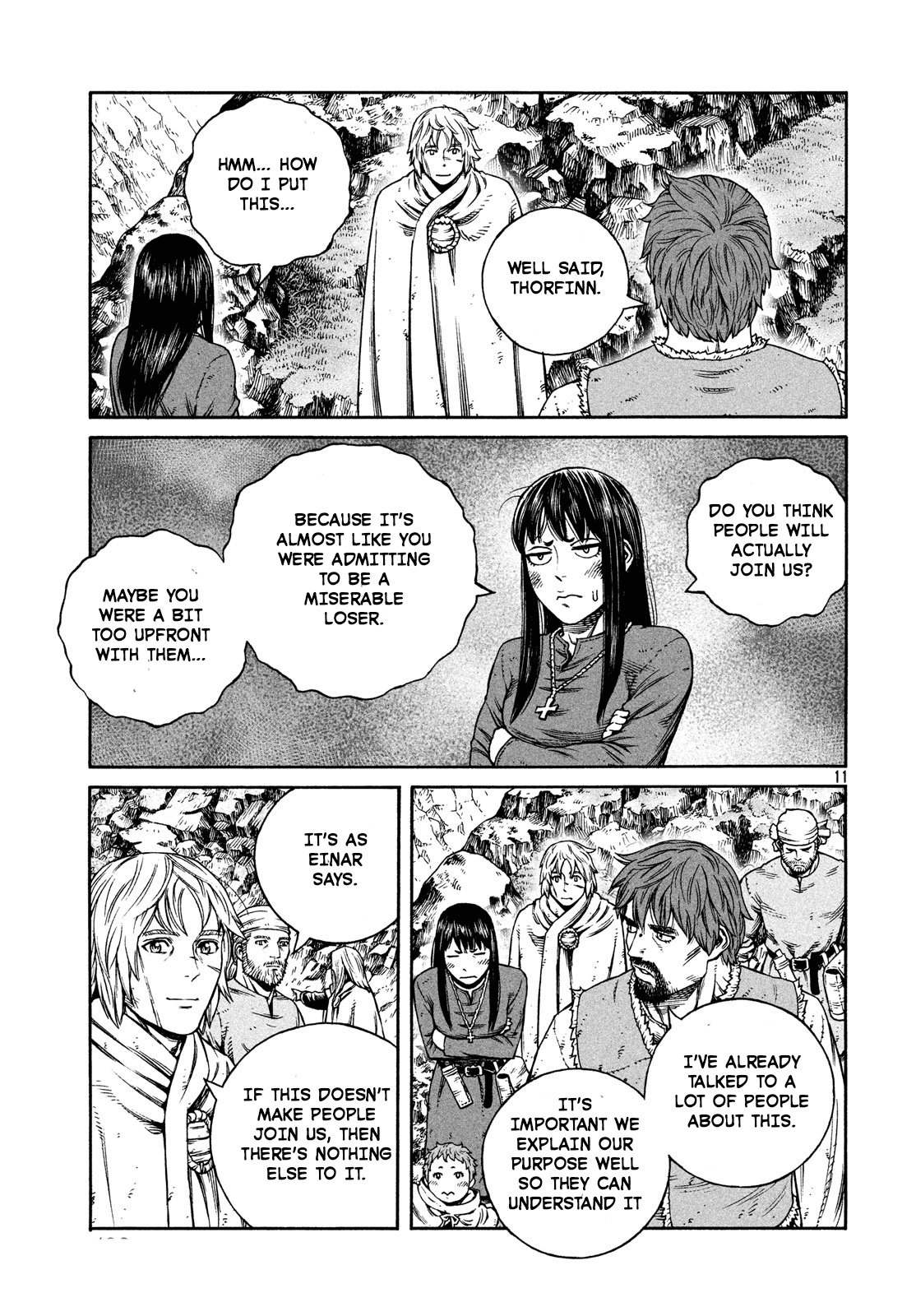 Vinland Saga Chapter 168 page 13 - Chapter 168: Sailing West Part 2