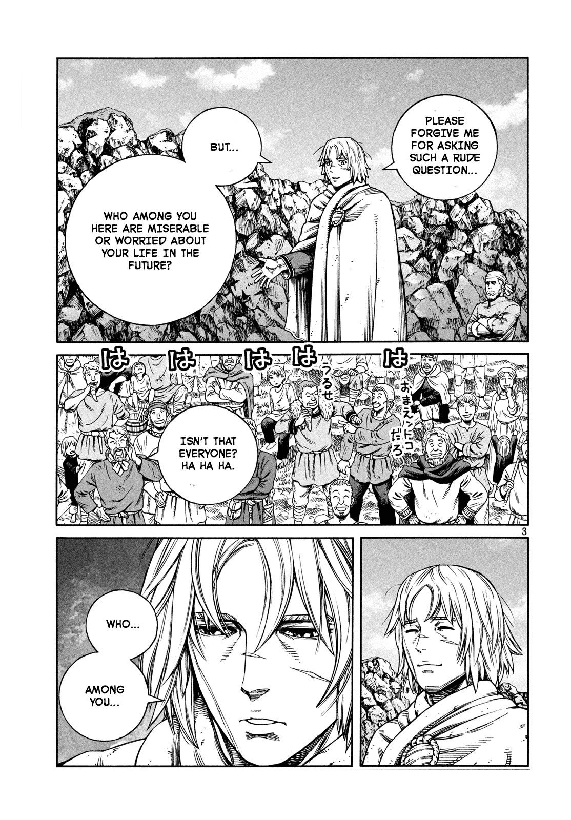 Vinland Saga Chapter 168 page 5 - Chapter 168: Sailing West Part 2