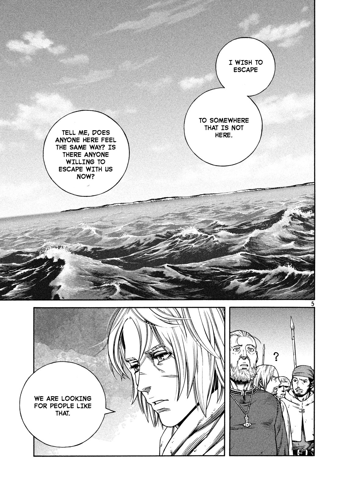 Vinland Saga Chapter 168 page 7 - Chapter 168: Sailing West Part 2
