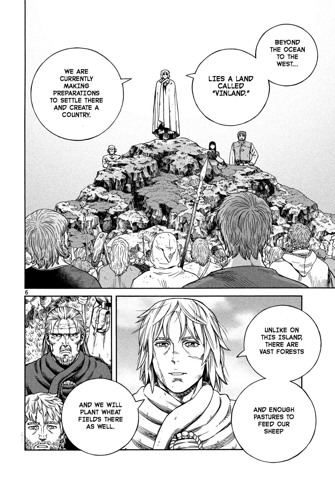 Vinland Saga Chapter 168 page 8 - Chapter 168: Sailing West Part 2