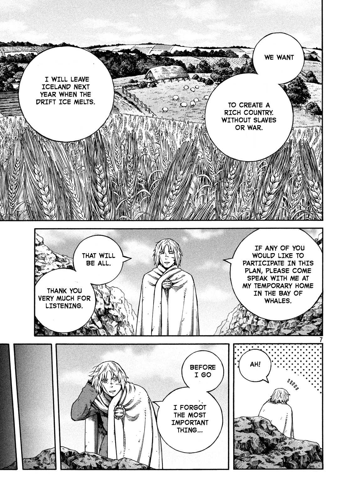 Vinland Saga Chapter 168 page 9 - Chapter 168: Sailing West Part 2