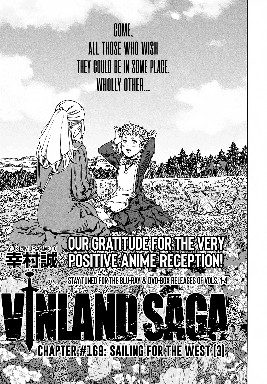 Vinland Saga Chapter 169 page 1 - Chapter 169: Sailing for the West (3)
