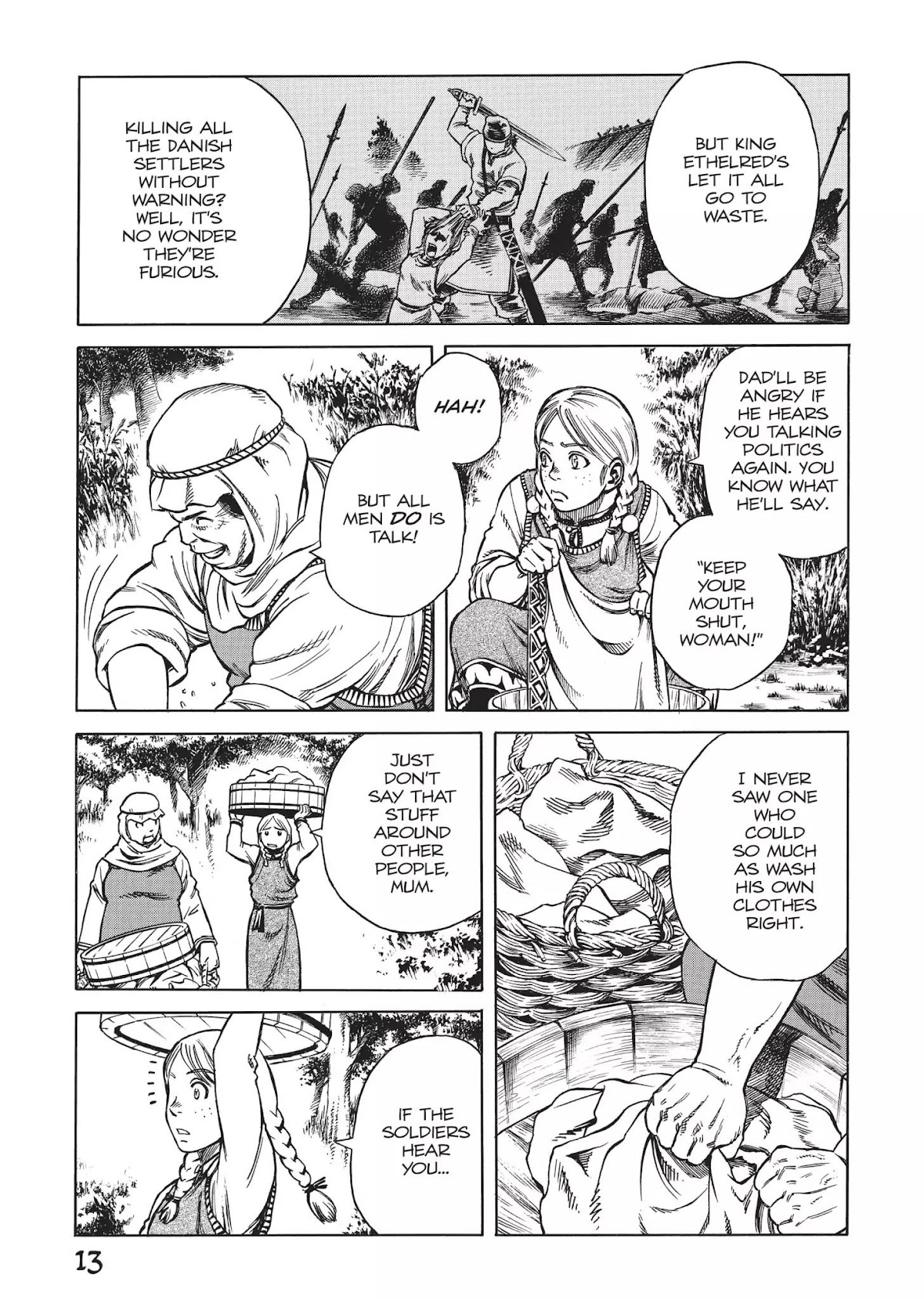 Vinland Saga Chapter 17 page 12 - Chapter 17: England, 1008 A.D.