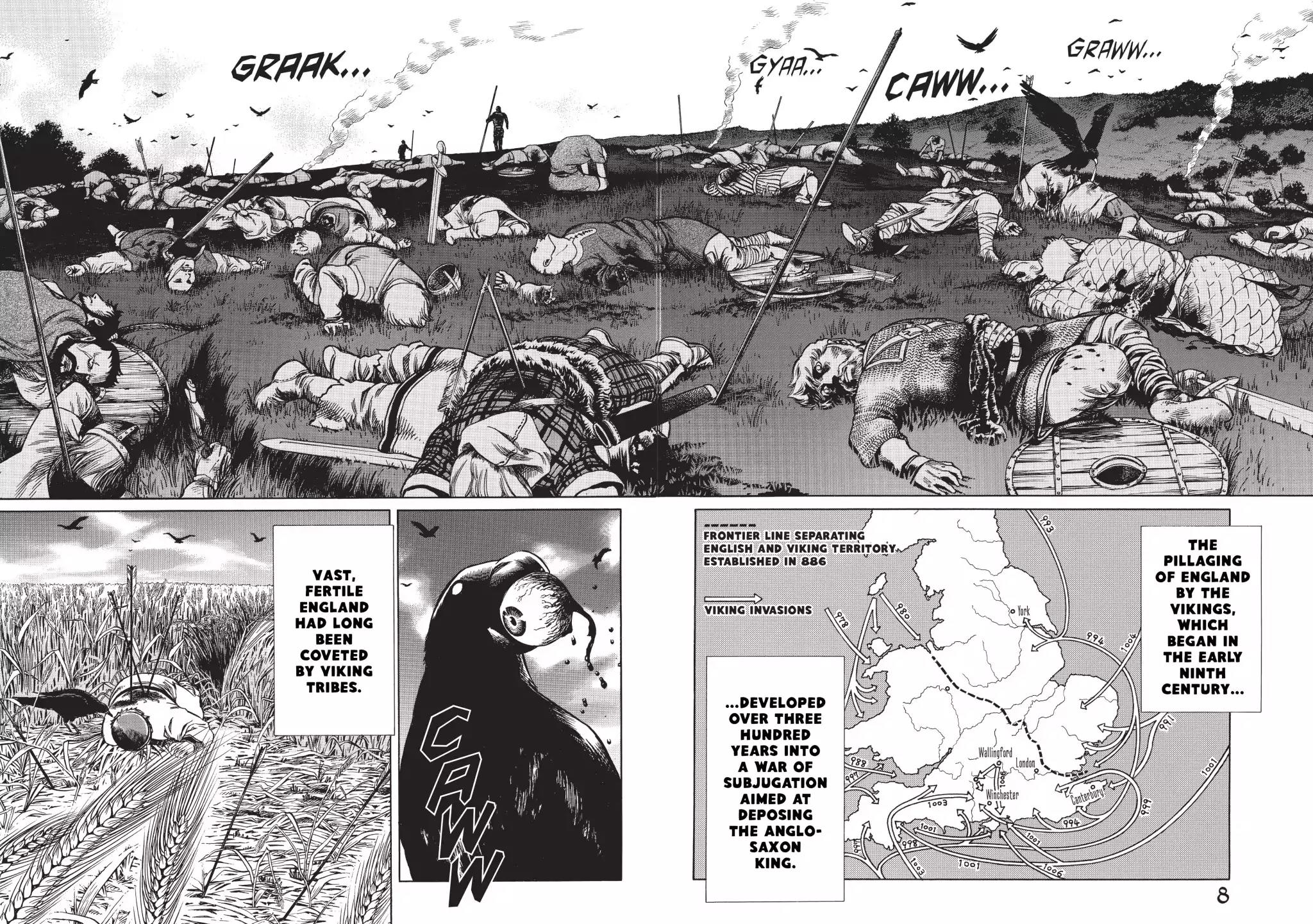 Vinland Saga Chapter 17 page 8 - Chapter 17: England, 1008 A.D.