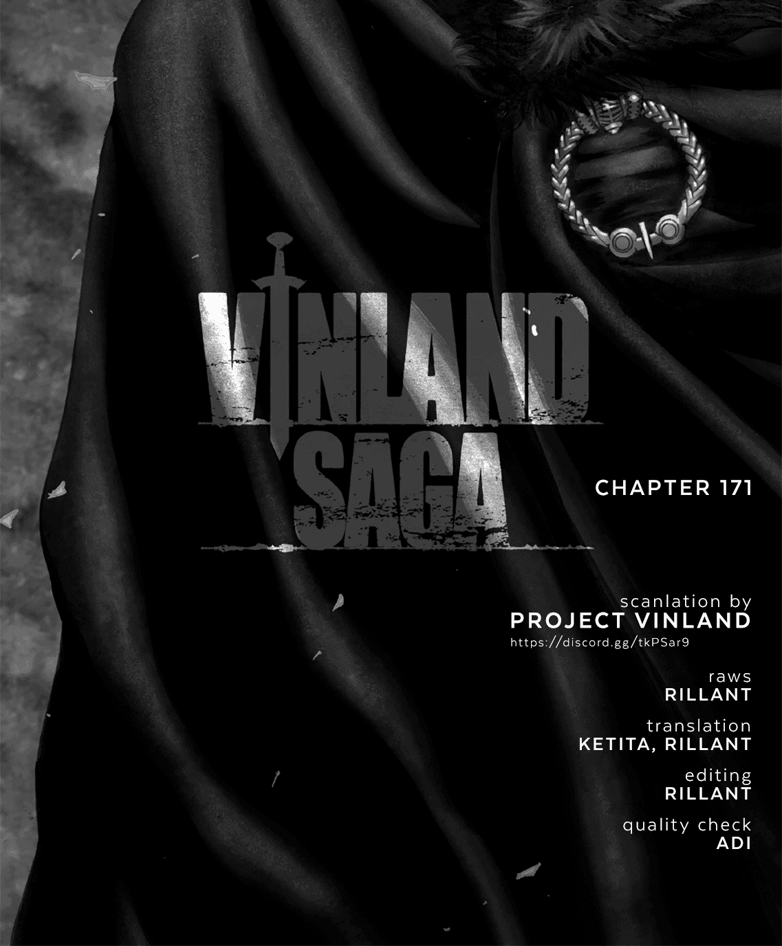 Vinland Saga Chapter 171 page 1 - Chapter 171: Sailing West Part 5