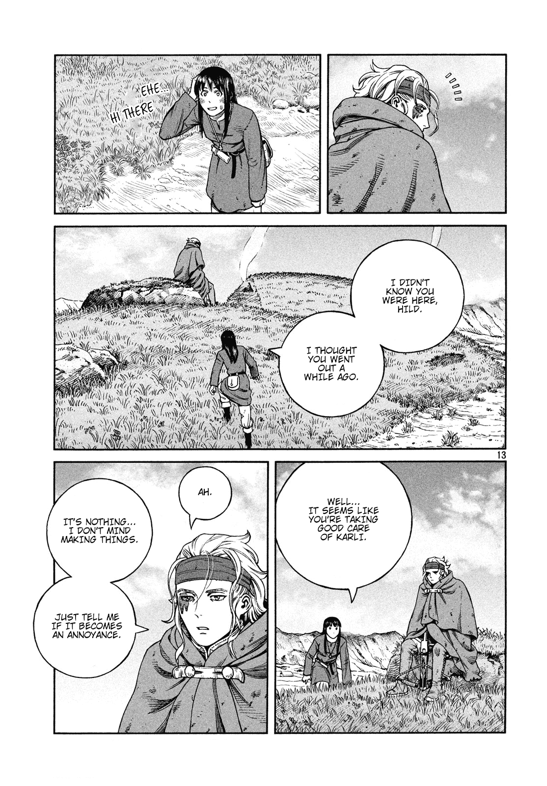 Vinland Saga Chapter 171 page 14 - Chapter 171: Sailing West Part 5