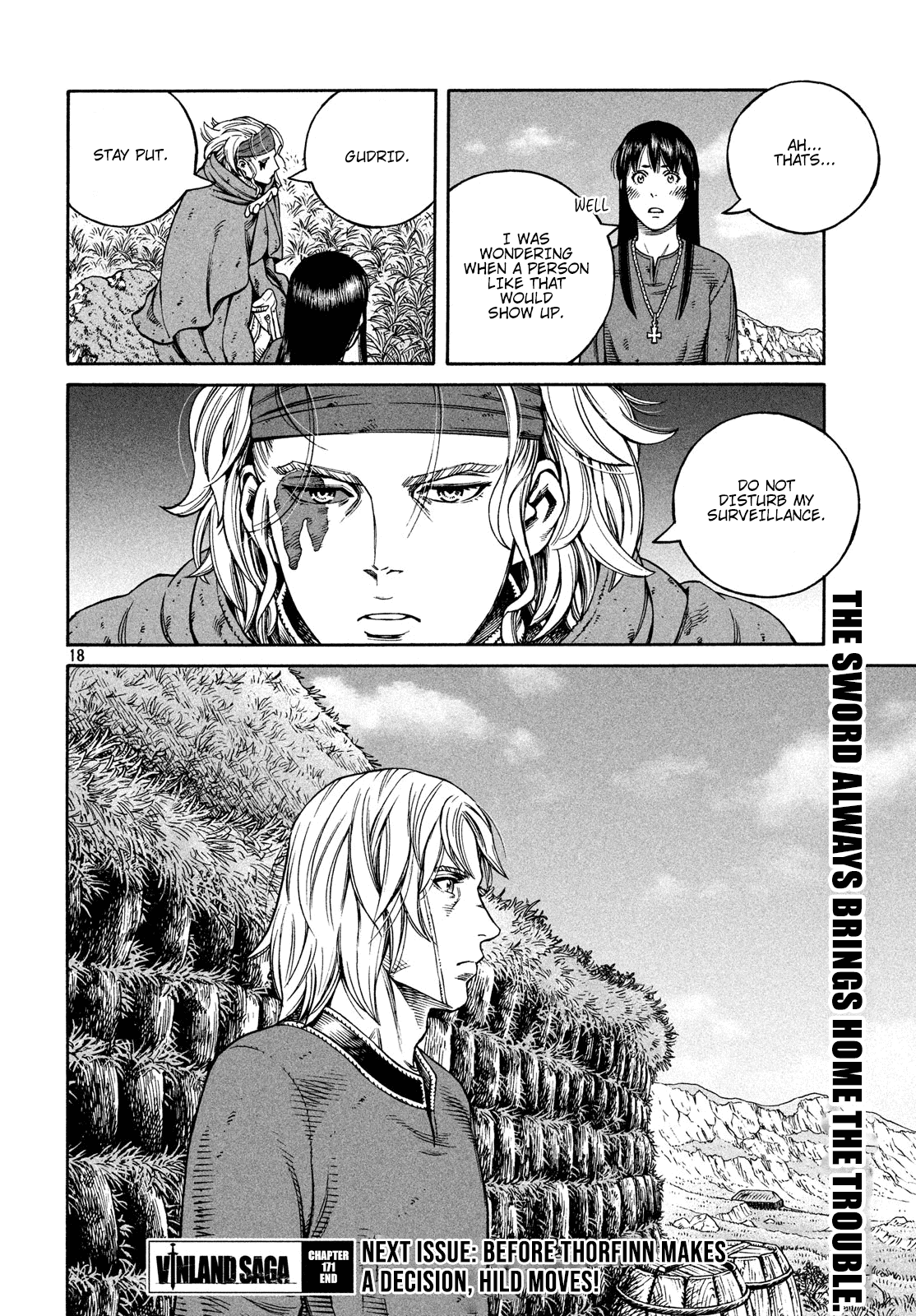Vinland Saga Chapter 171 page 19 - Chapter 171: Sailing West Part 5