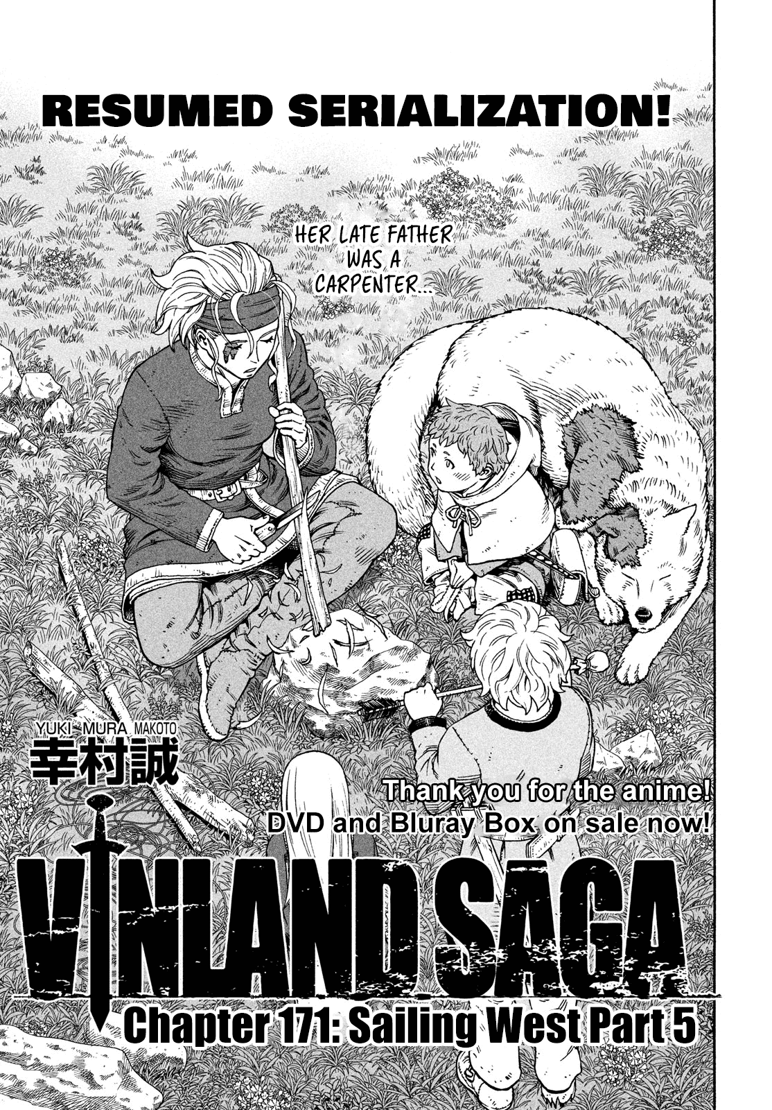 Vinland Saga Chapter 171 page 2 - Chapter 171: Sailing West Part 5