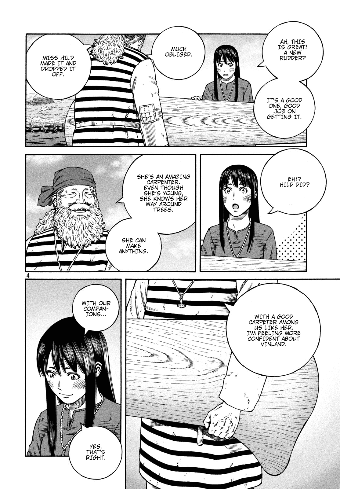 Vinland Saga Chapter 171 page 5 - Chapter 171: Sailing West Part 5
