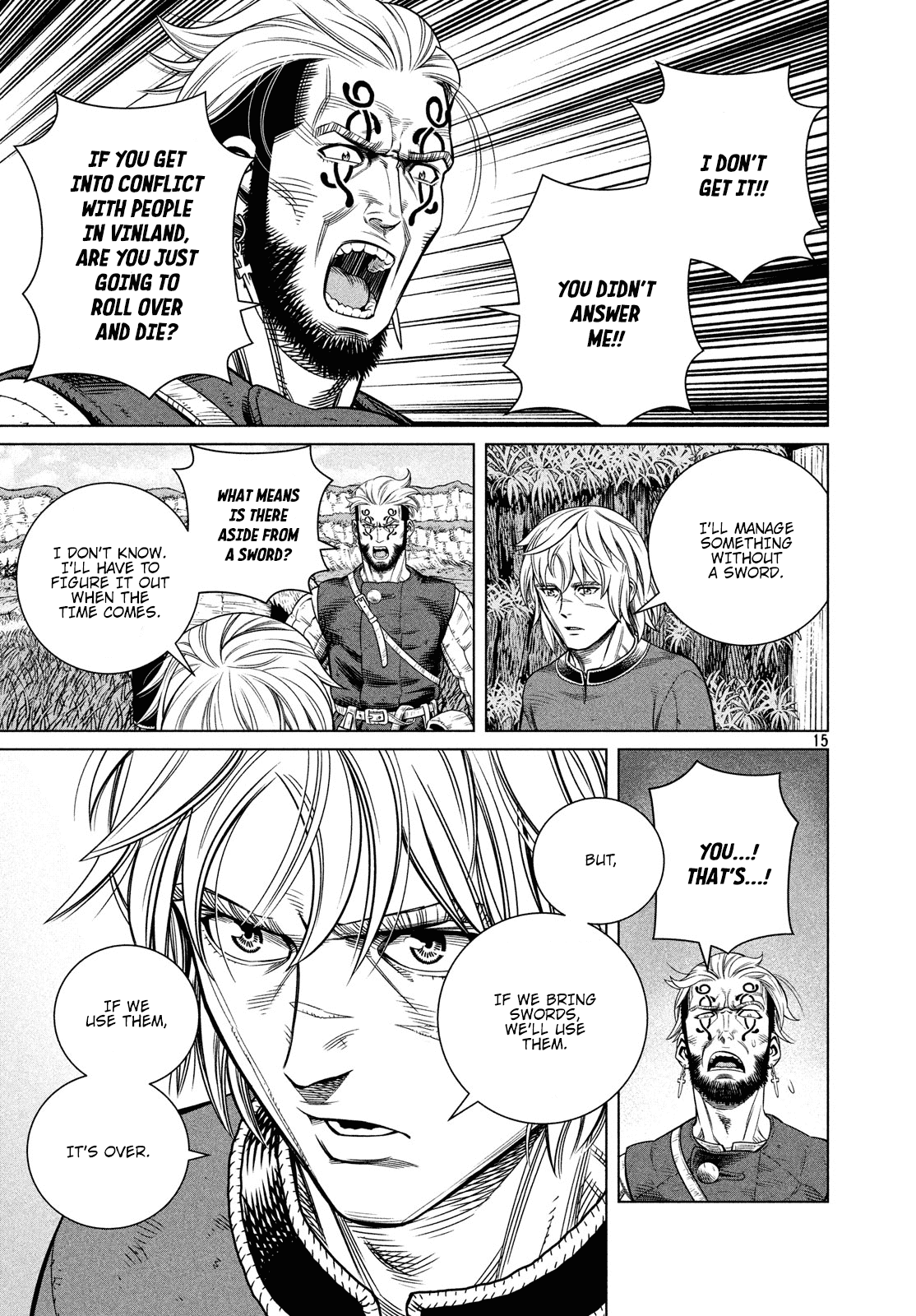 Vinland Saga manga, chapter 172, page 16 of 25