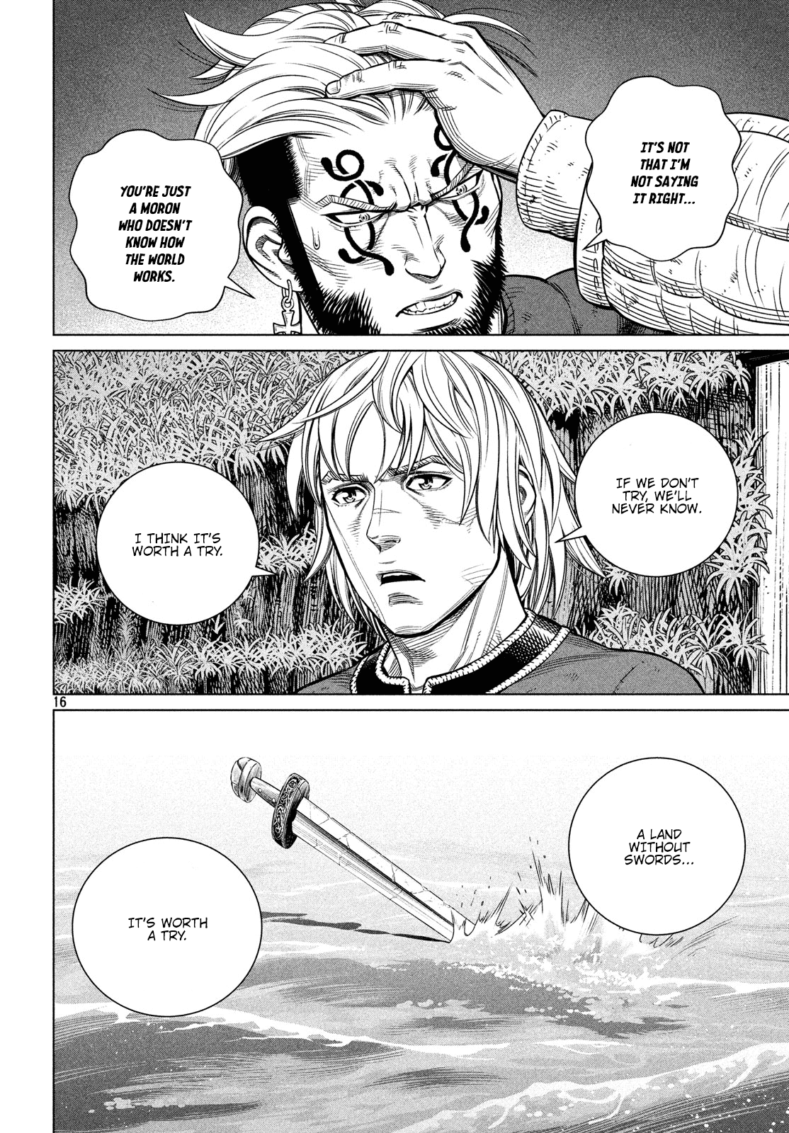 Vinland Saga manga, chapter 172, page 17 of 25