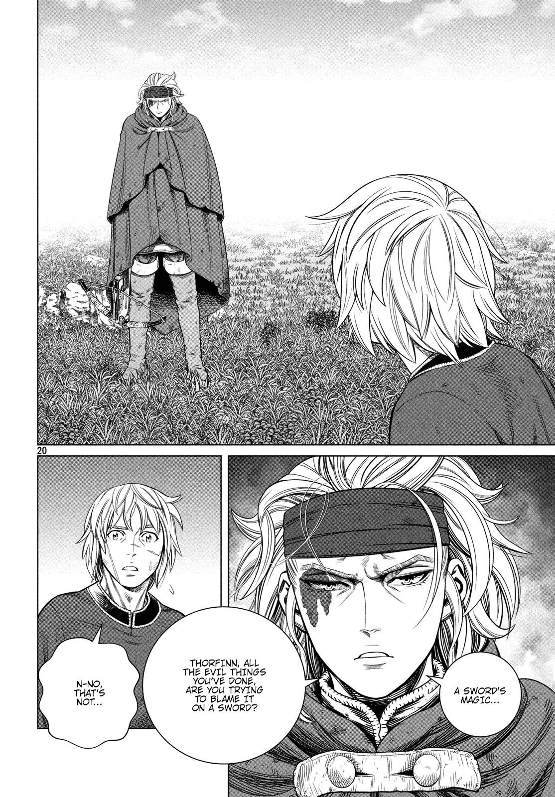 Vinland Saga manga, chapter 172, page 21 of 25