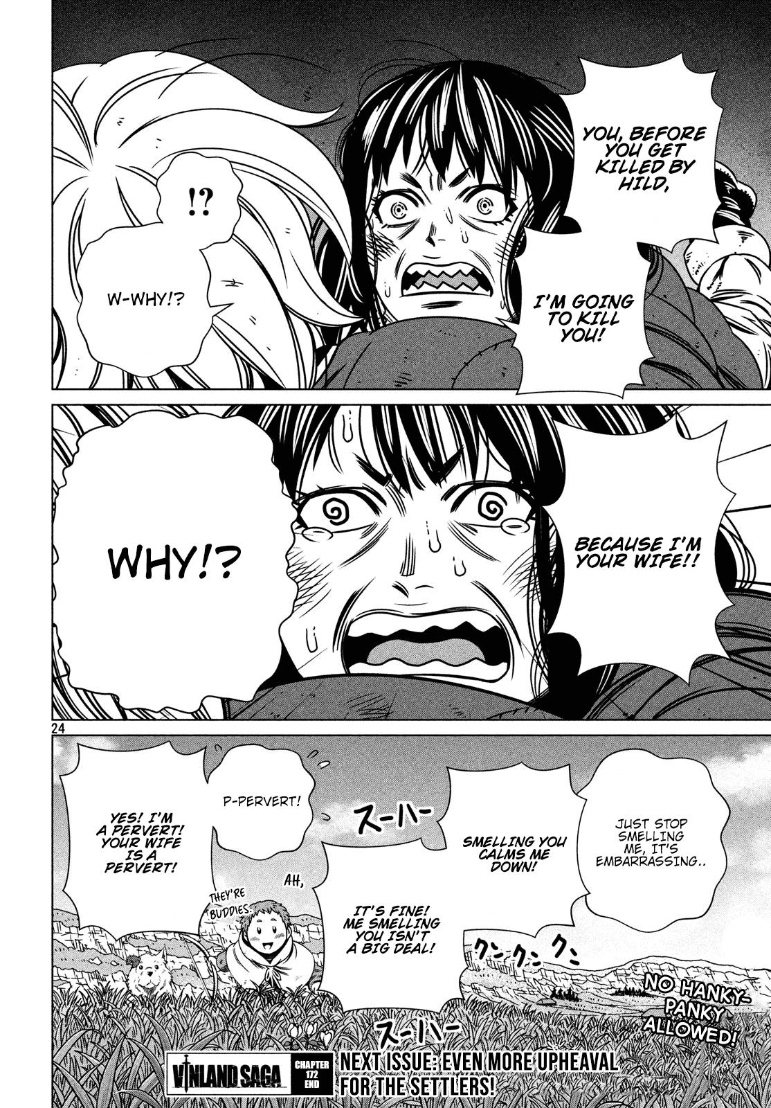Vinland Saga manga, chapter 172, page 25 of 25