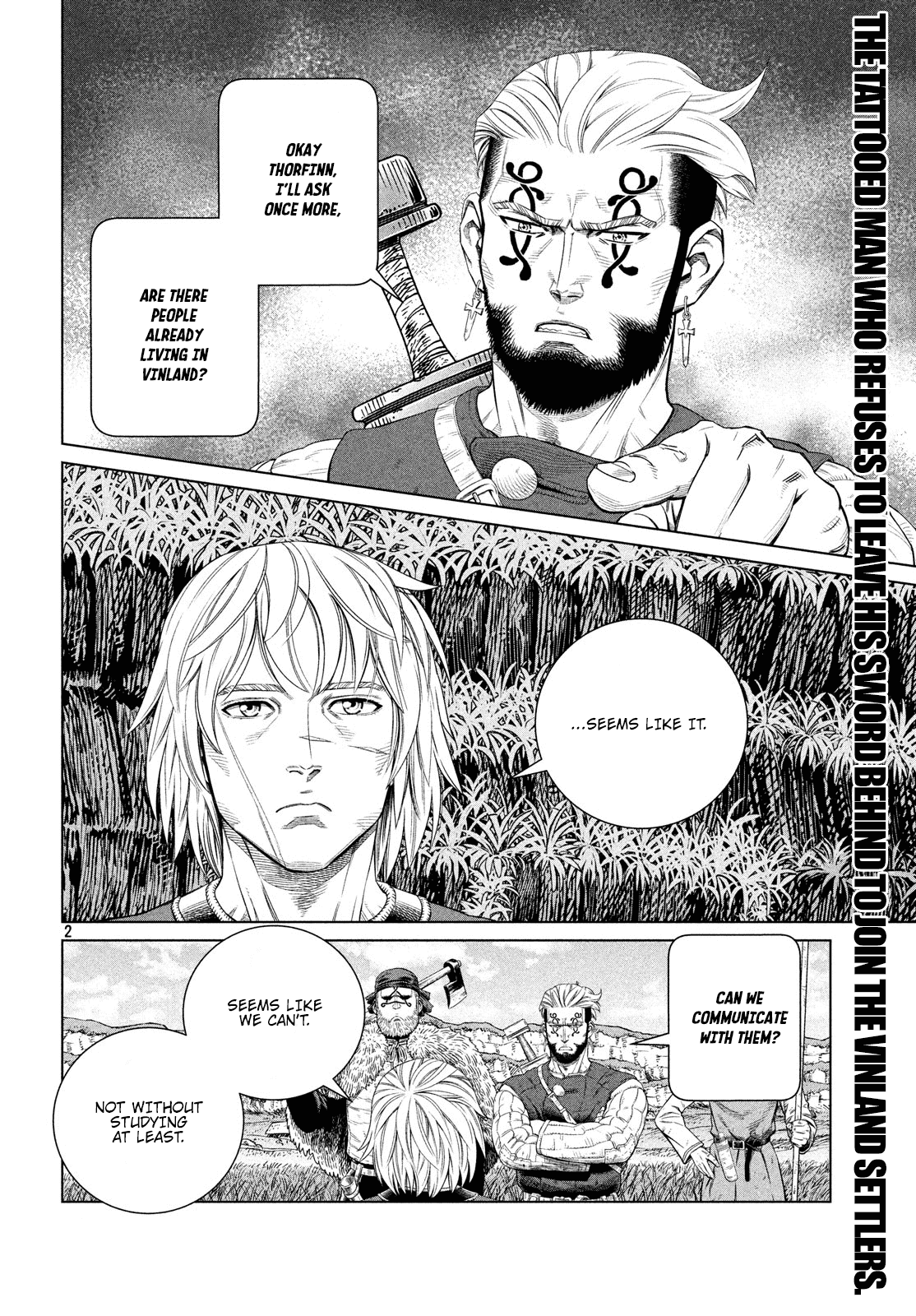 Vinland Saga manga, chapter 172, page 3 of 25