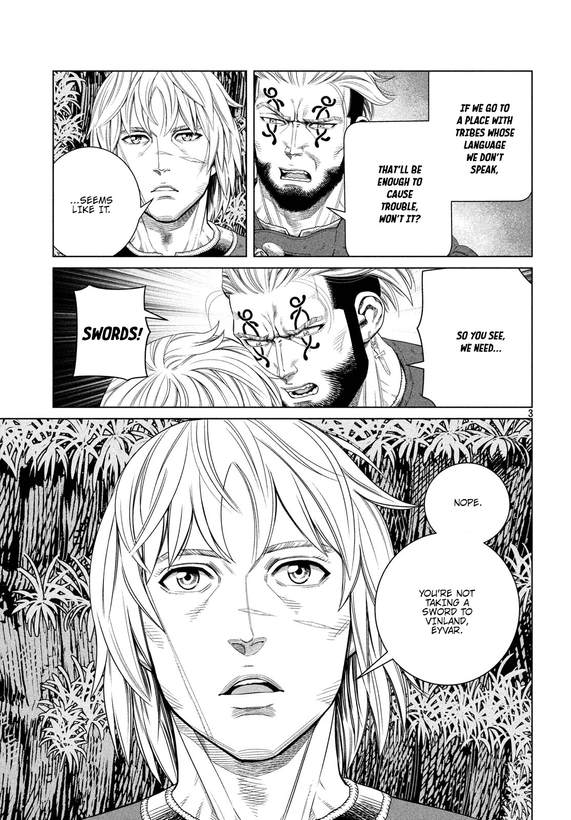 Vinland Saga manga, chapter 172, page 4 of 25