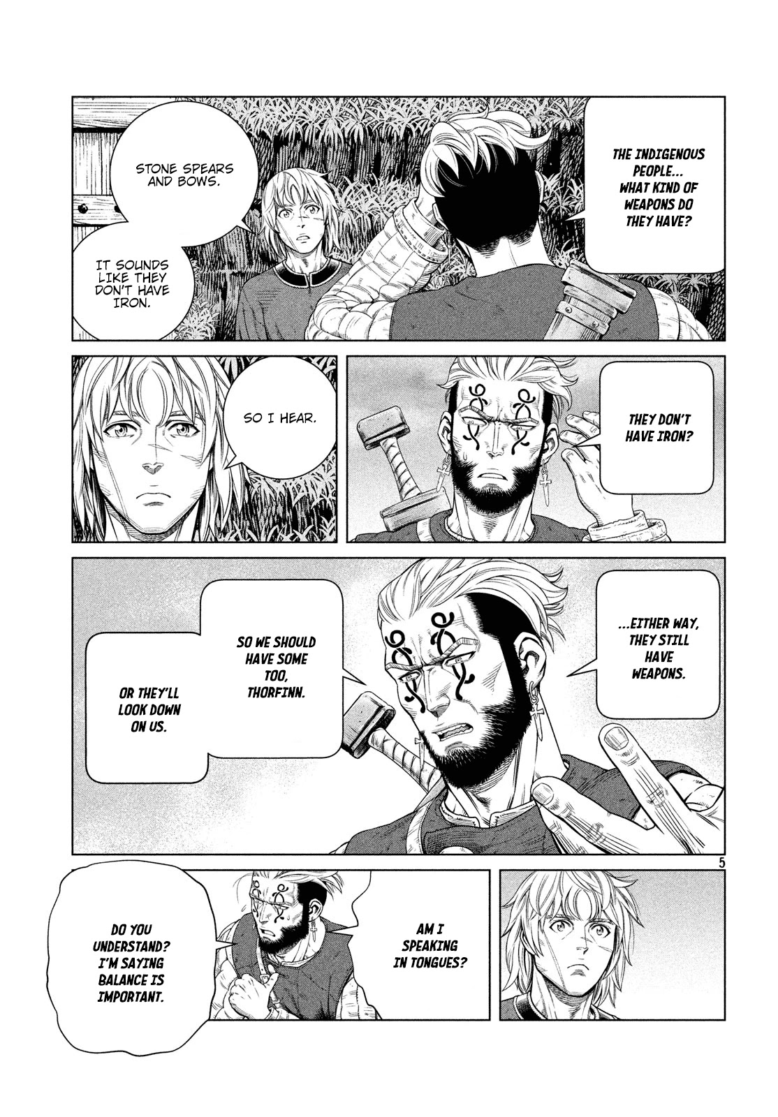 Vinland Saga manga, chapter 172, page 6 of 25