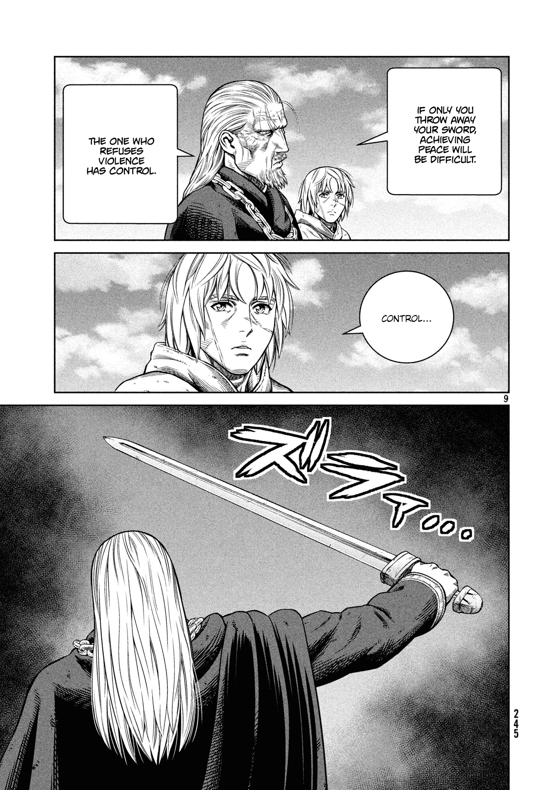 Vinland Saga Chapter 173 page 10 - Chapter 173: Sailing West Part 7