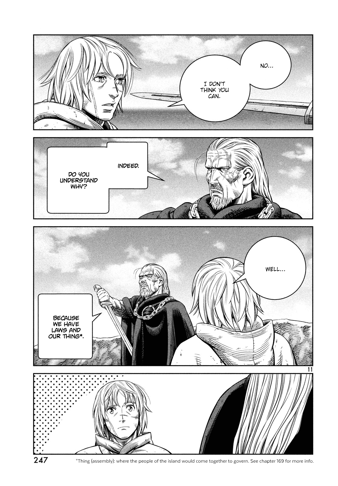 Vinland Saga Chapter 173 page 12 - Chapter 173: Sailing West Part 7