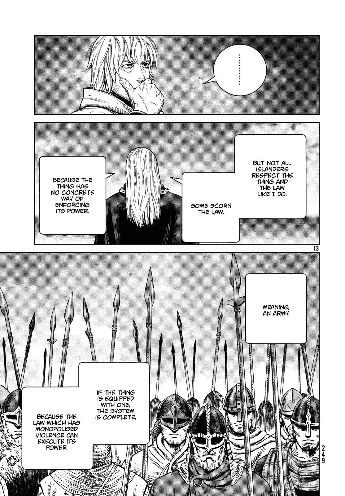Vinland Saga Chapter 173 page 14 - Chapter 173: Sailing West Part 7
