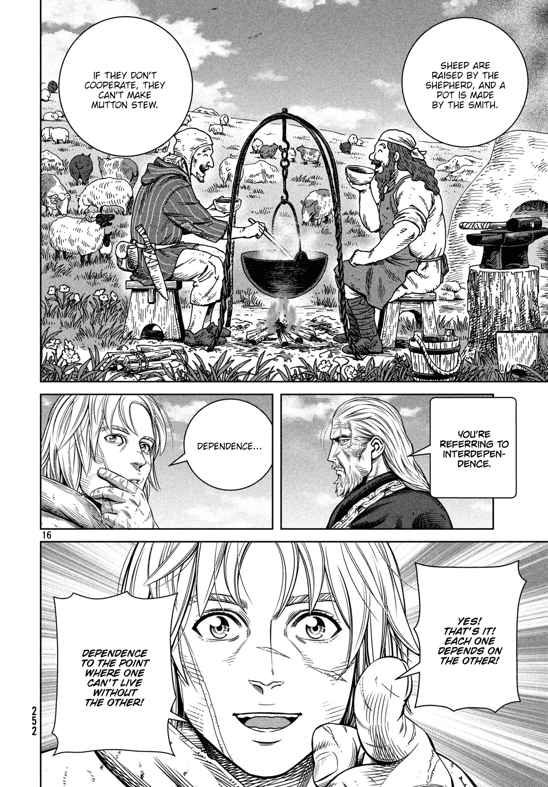 Vinland Saga Chapter 173 page 17 - Chapter 173: Sailing West Part 7