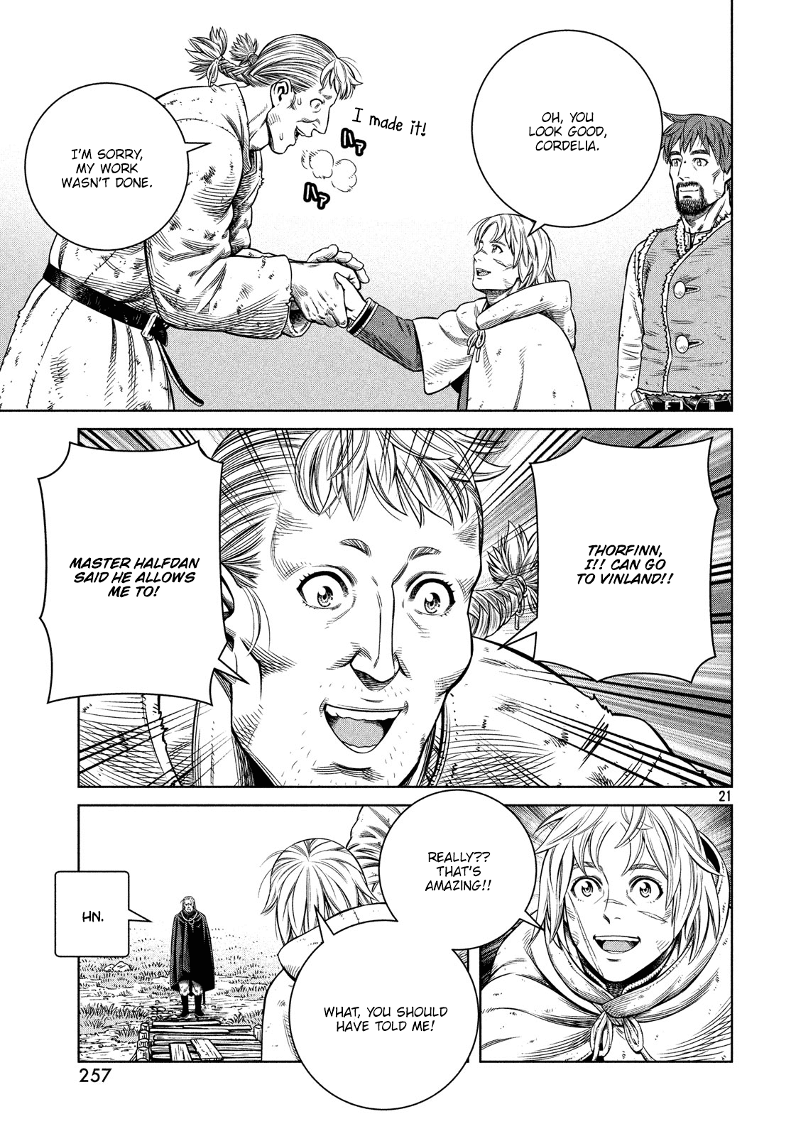 Vinland Saga Chapter 173 page 22 - Chapter 173: Sailing West Part 7