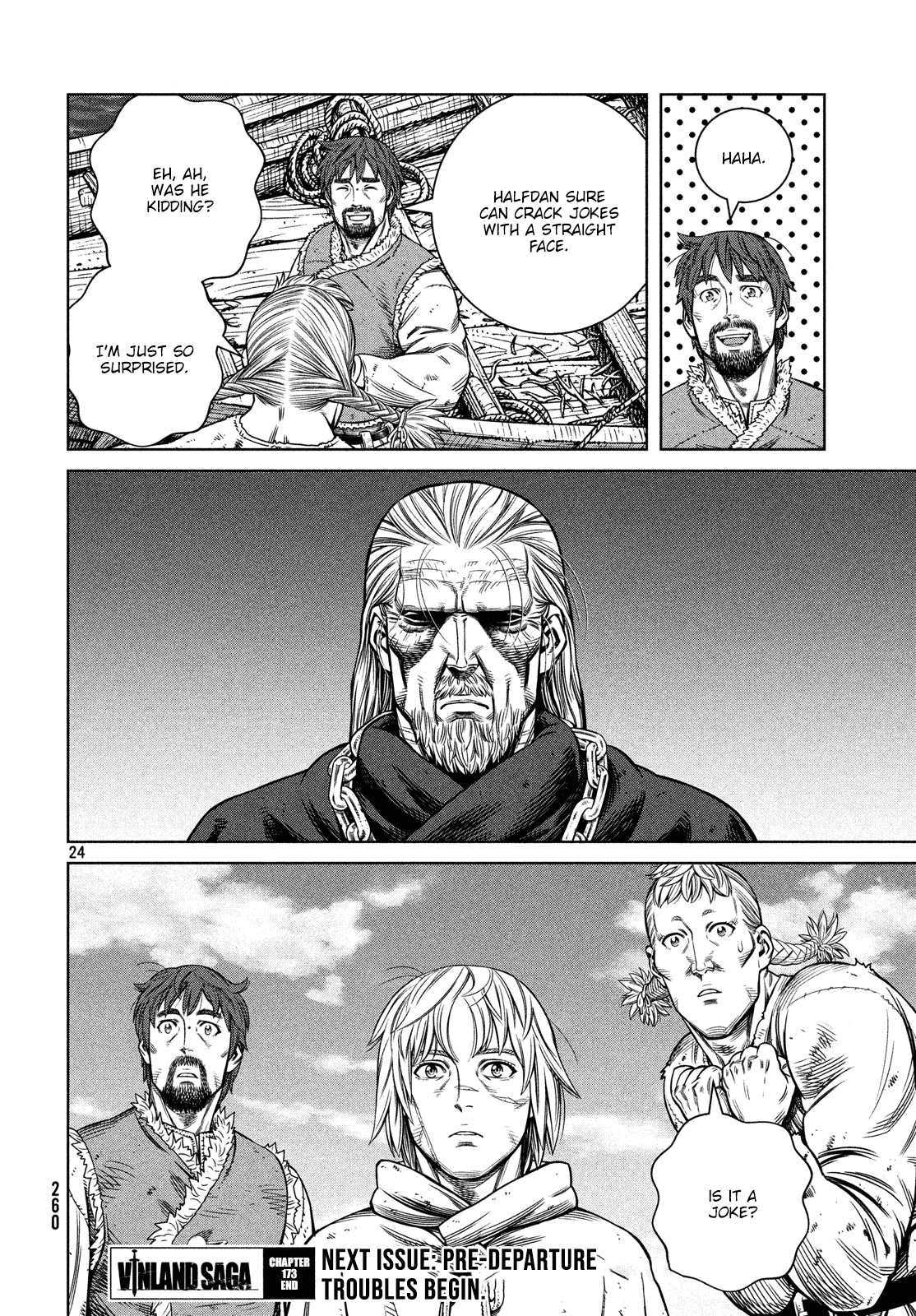 Vinland Saga Chapter 173 page 25 - Chapter 173: Sailing West Part 7