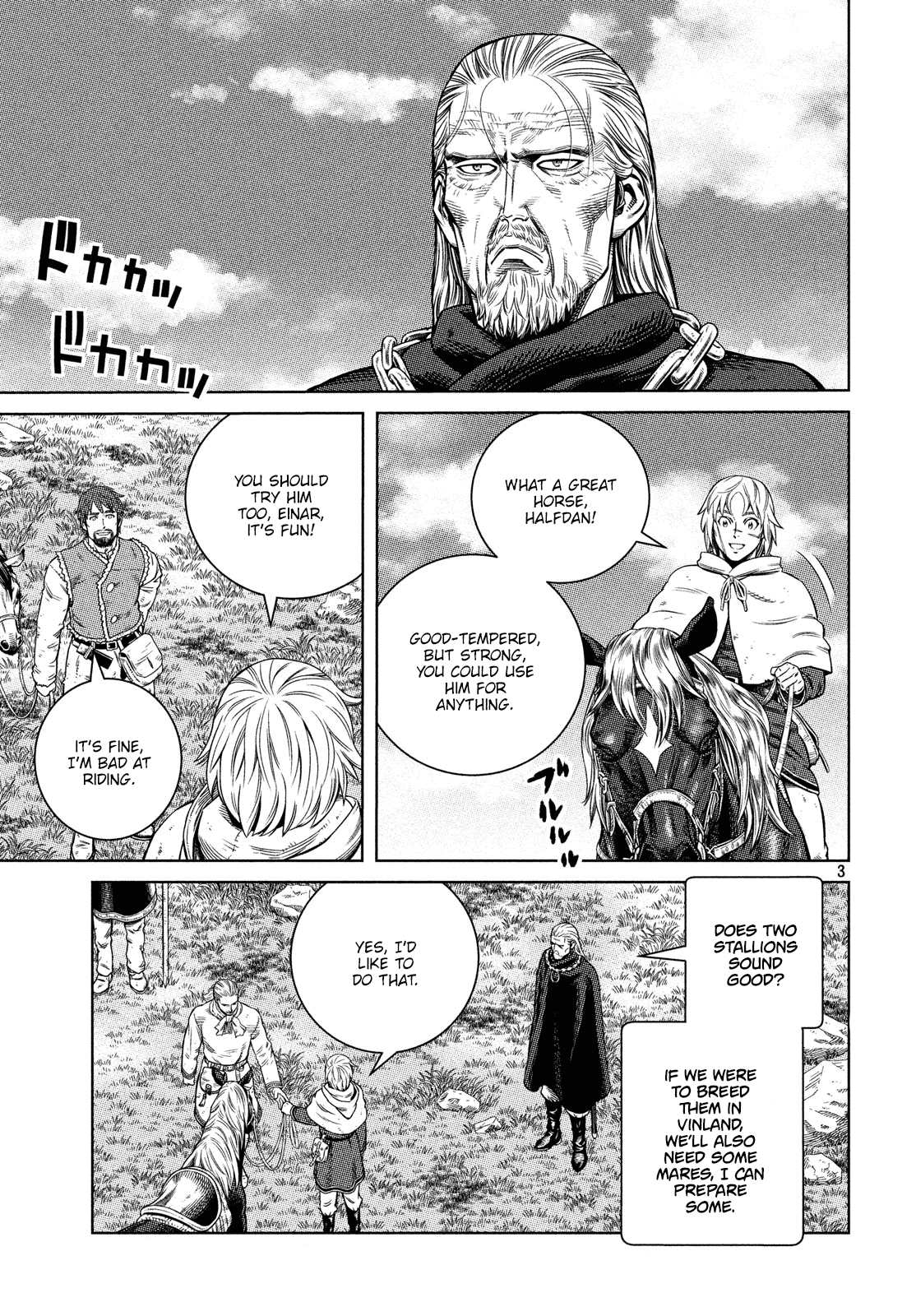 Vinland Saga Chapter 173 page 4 - Chapter 173: Sailing West Part 7