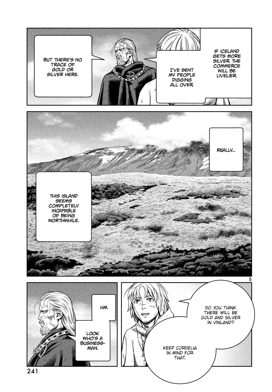 Vinland Saga Chapter 173 page 6 - Chapter 173: Sailing West Part 7