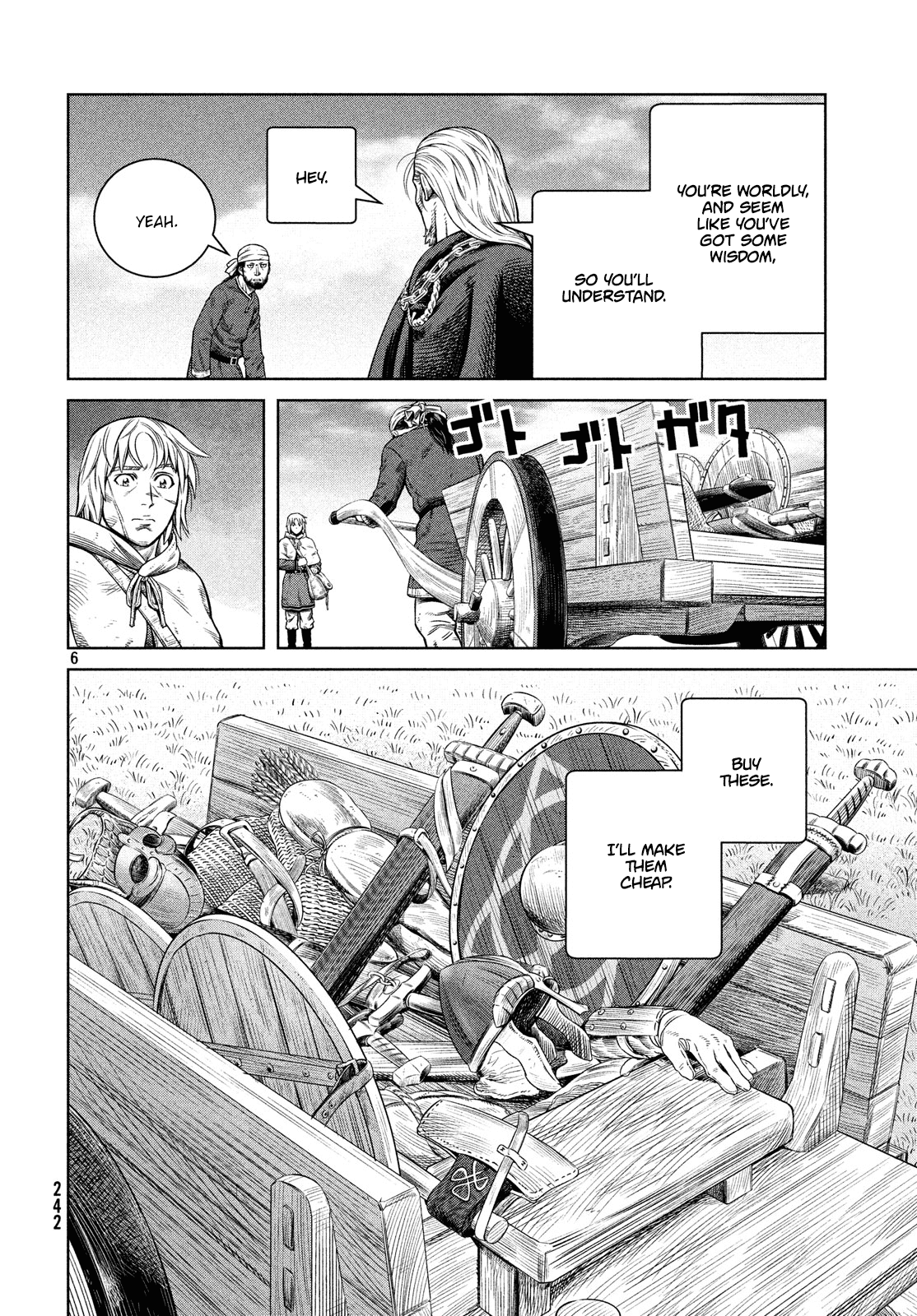 Vinland Saga Chapter 173 page 7 - Chapter 173: Sailing West Part 7