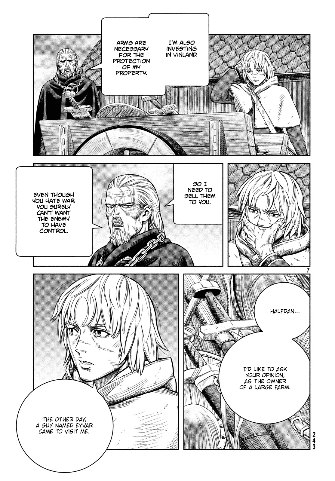 Vinland Saga Chapter 173 page 8 - Chapter 173: Sailing West Part 7