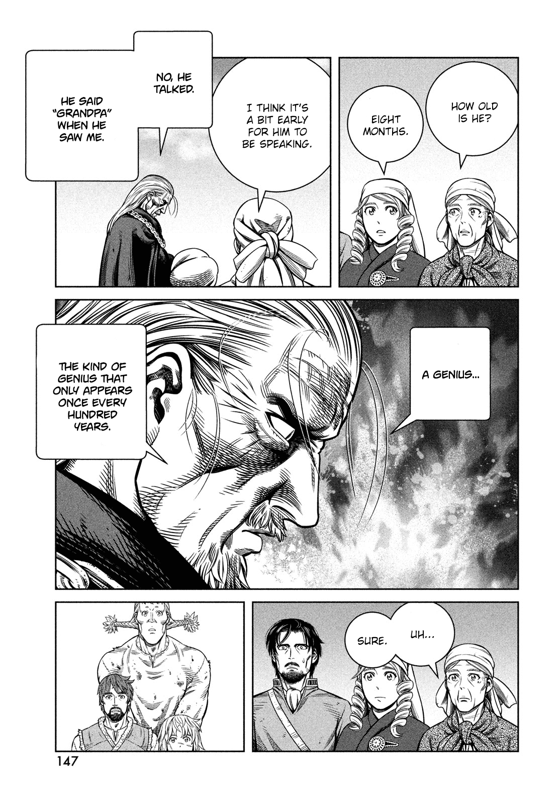 Vinland Saga Chapter 174 page 14 - Chapter 174: Sailing West Part 8