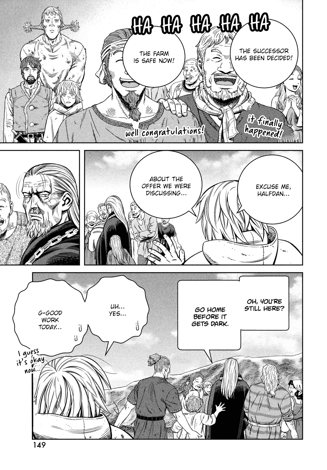 Vinland Saga Chapter 174 page 16 - Chapter 174: Sailing West Part 8