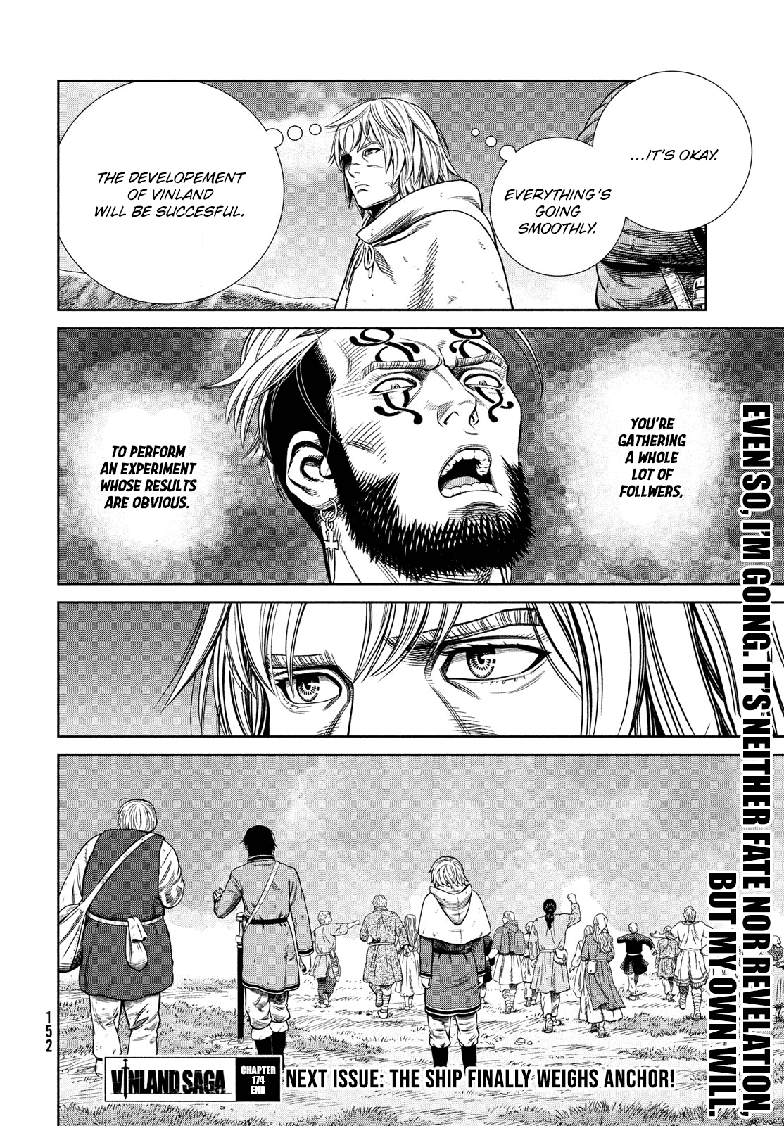 Vinland Saga Chapter 174 page 19 - Chapter 174: Sailing West Part 8