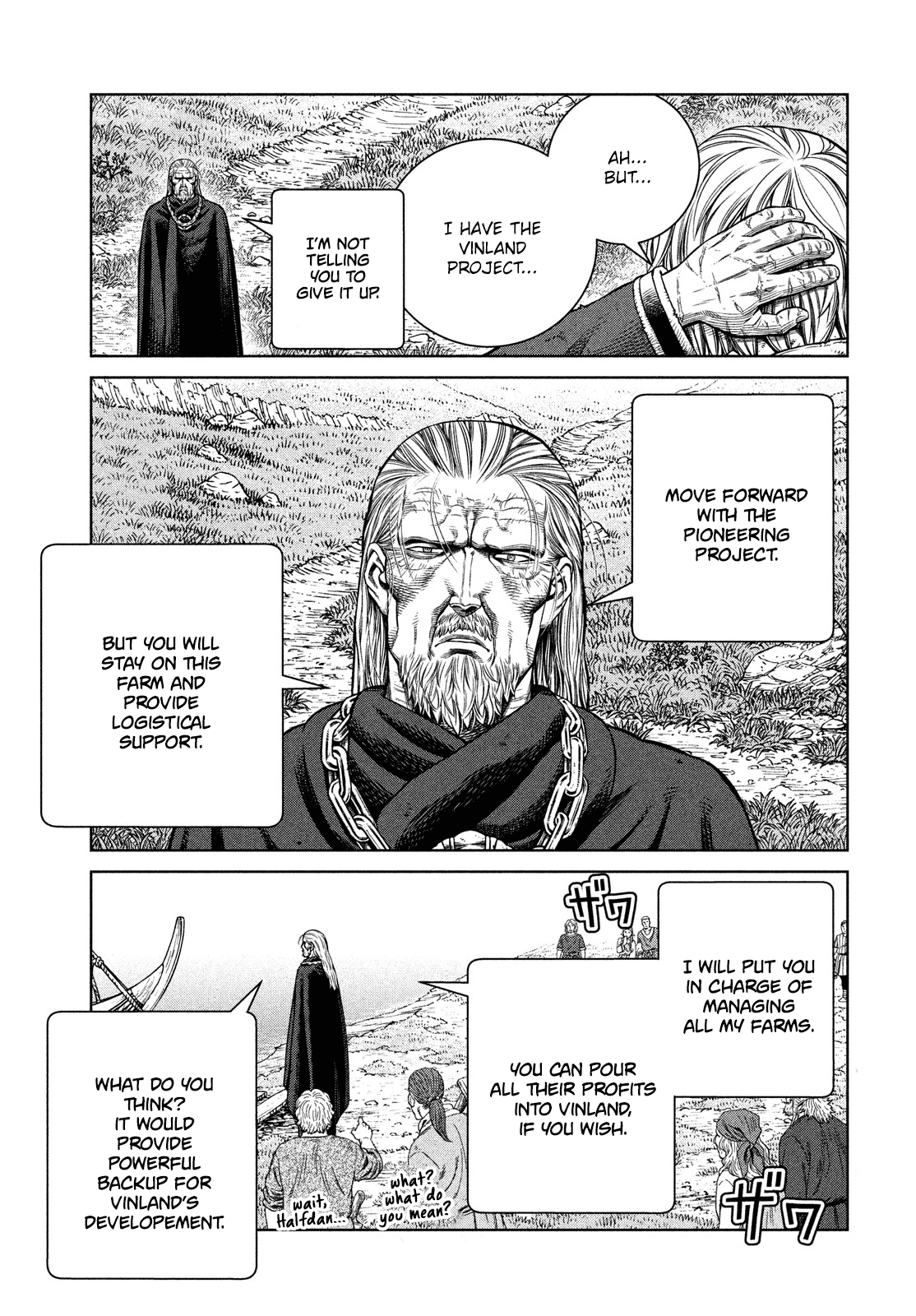 Vinland Saga Chapter 174 page 4 - Chapter 174: Sailing West Part 8
