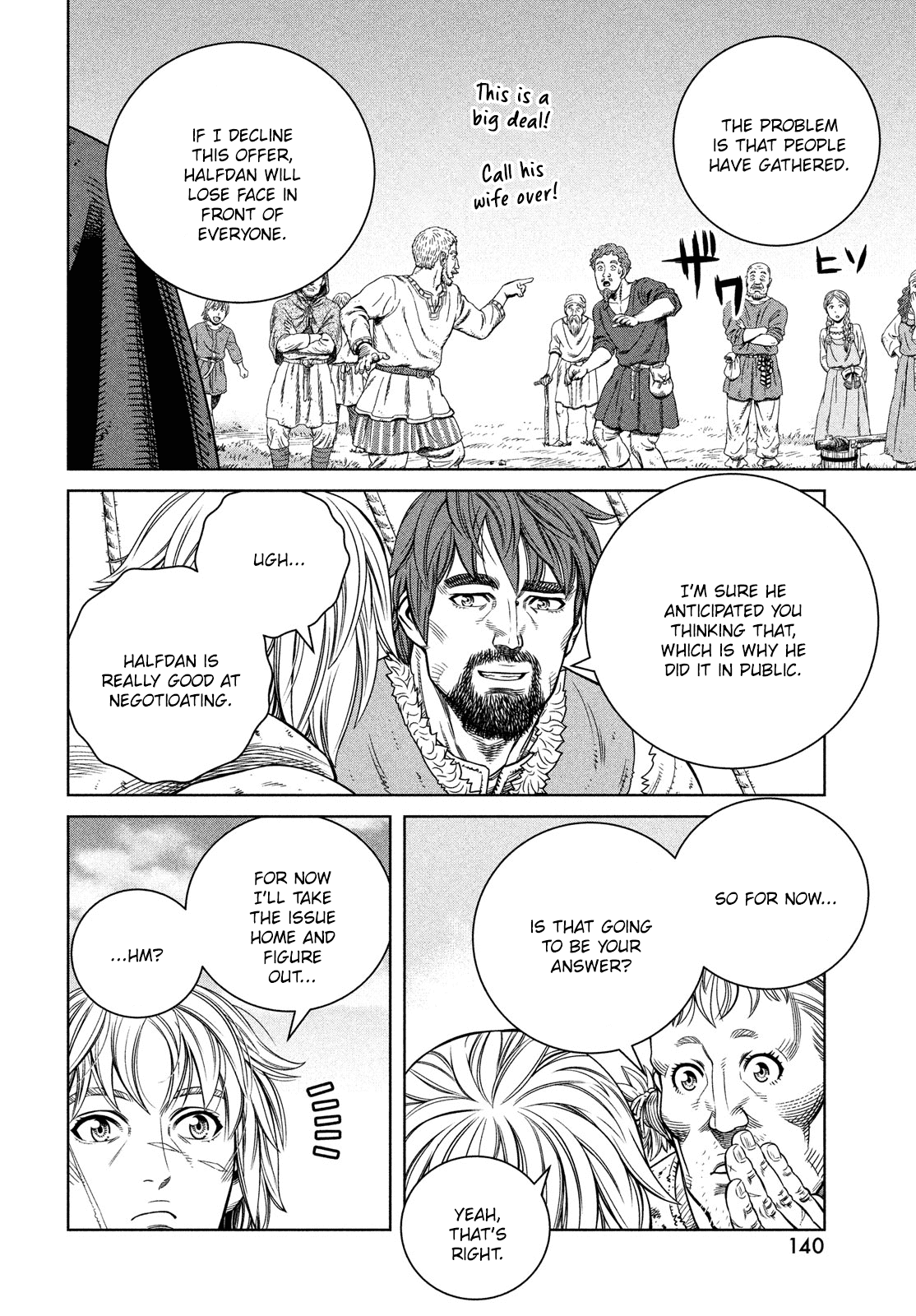 Vinland Saga Chapter 174 page 7 - Chapter 174: Sailing West Part 8