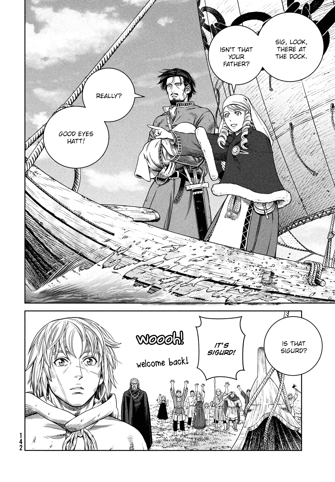 Vinland Saga Chapter 174 page 9 - Chapter 174: Sailing West Part 8