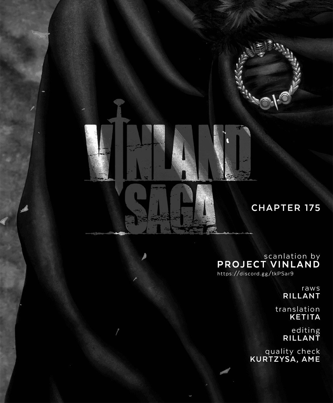 Vinland Saga Chapter 175 page 1 - Chapter 175: Sailing West Part 9